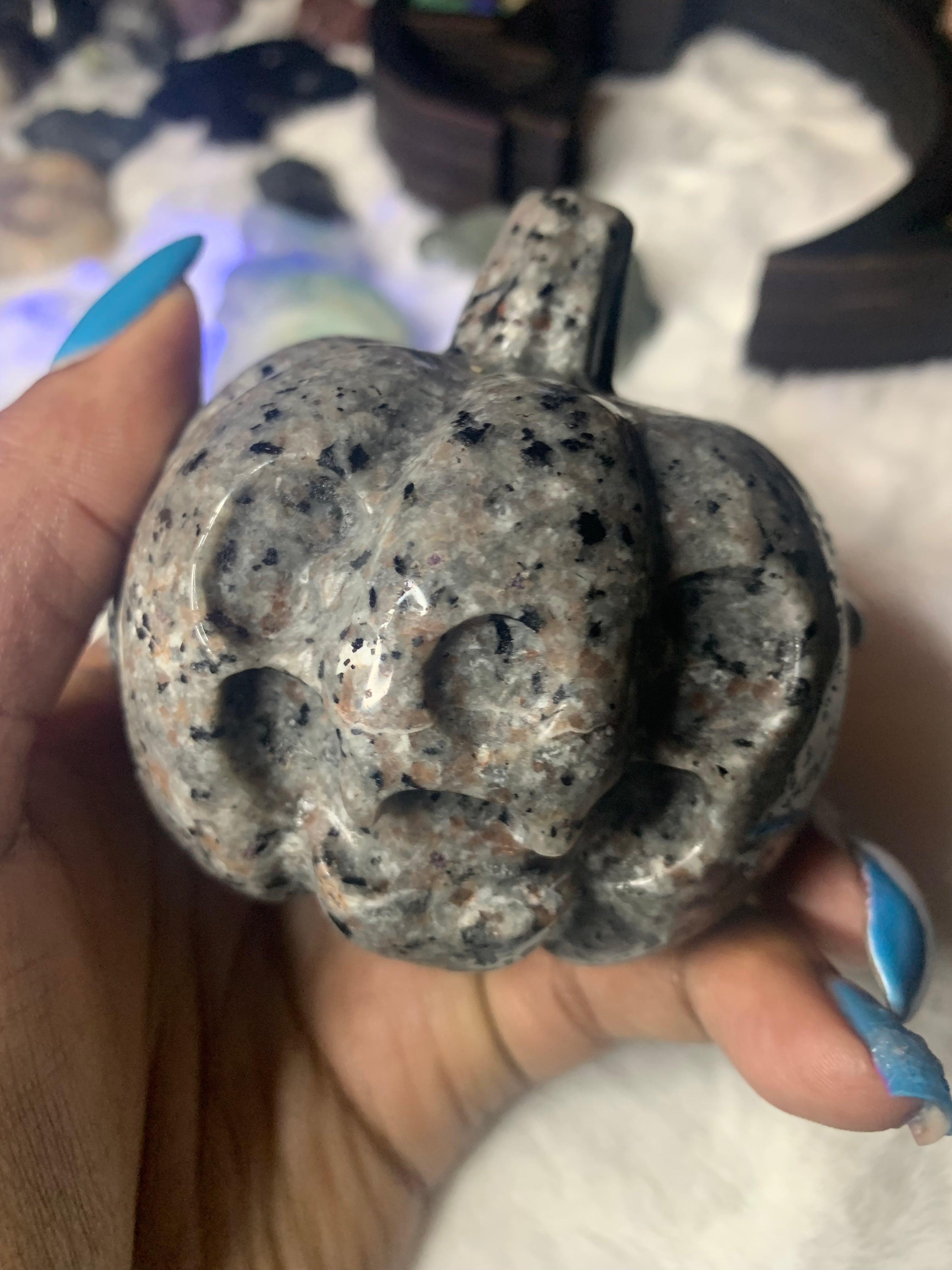 Yooperlite Pumpkin & Skull - Astrolyszics