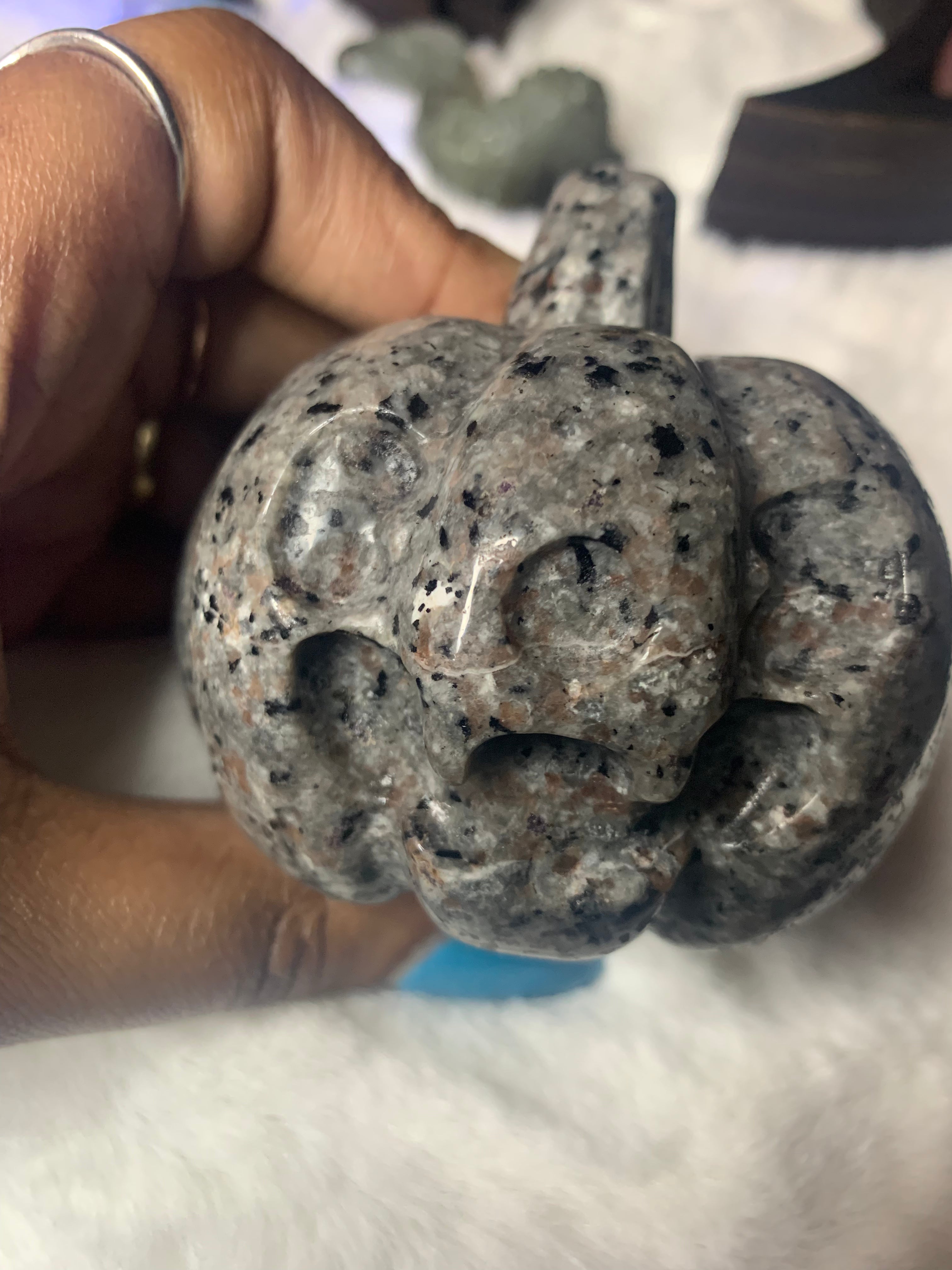 Yooperlite Pumpkin & Skull - Astrolyszics