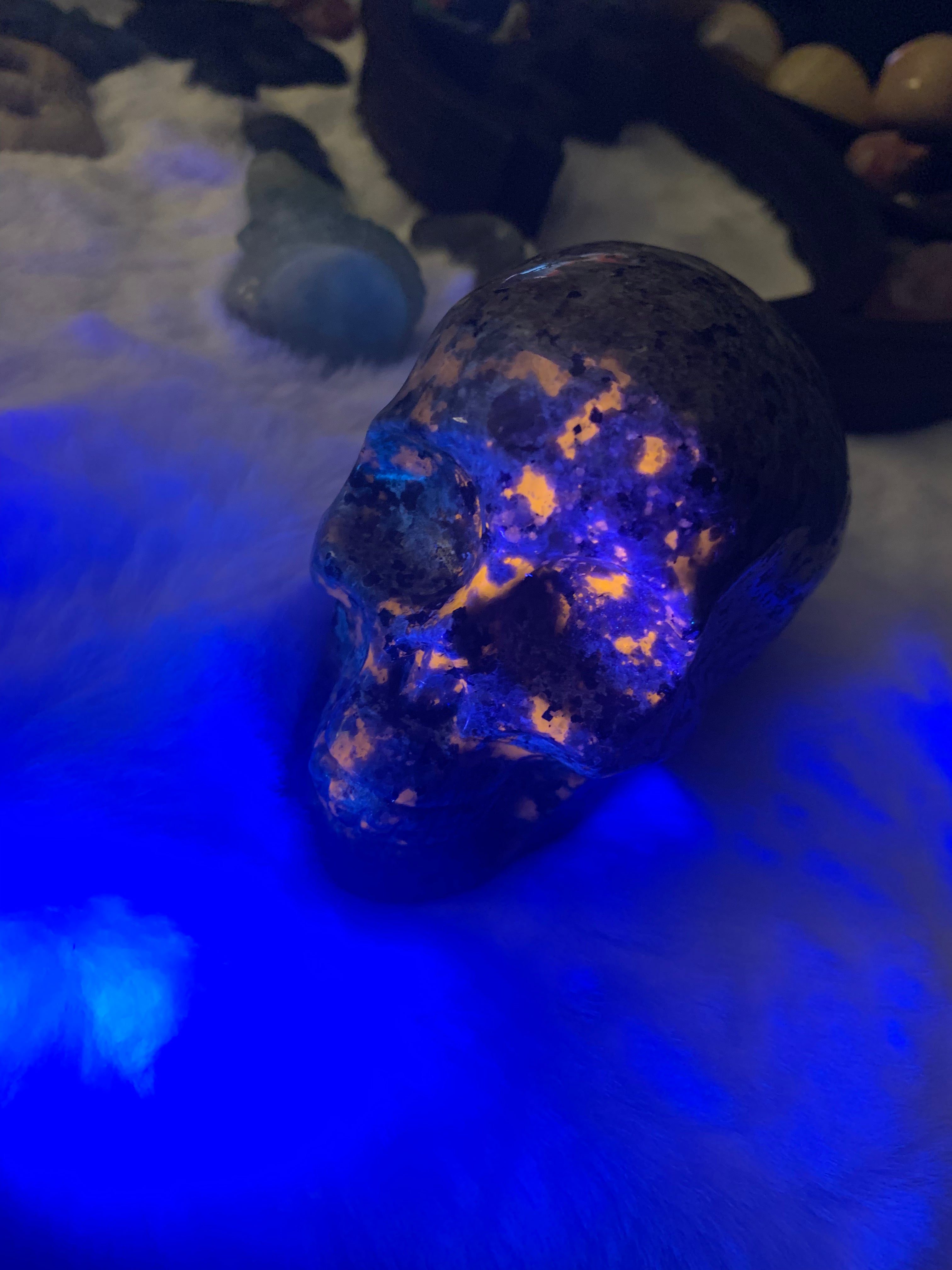 Yooperlite Pumpkin & Skull - Astrolyszics