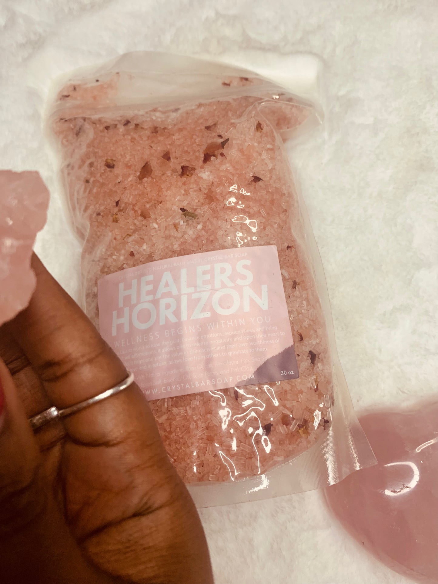 Crystal Infused Bath Salt