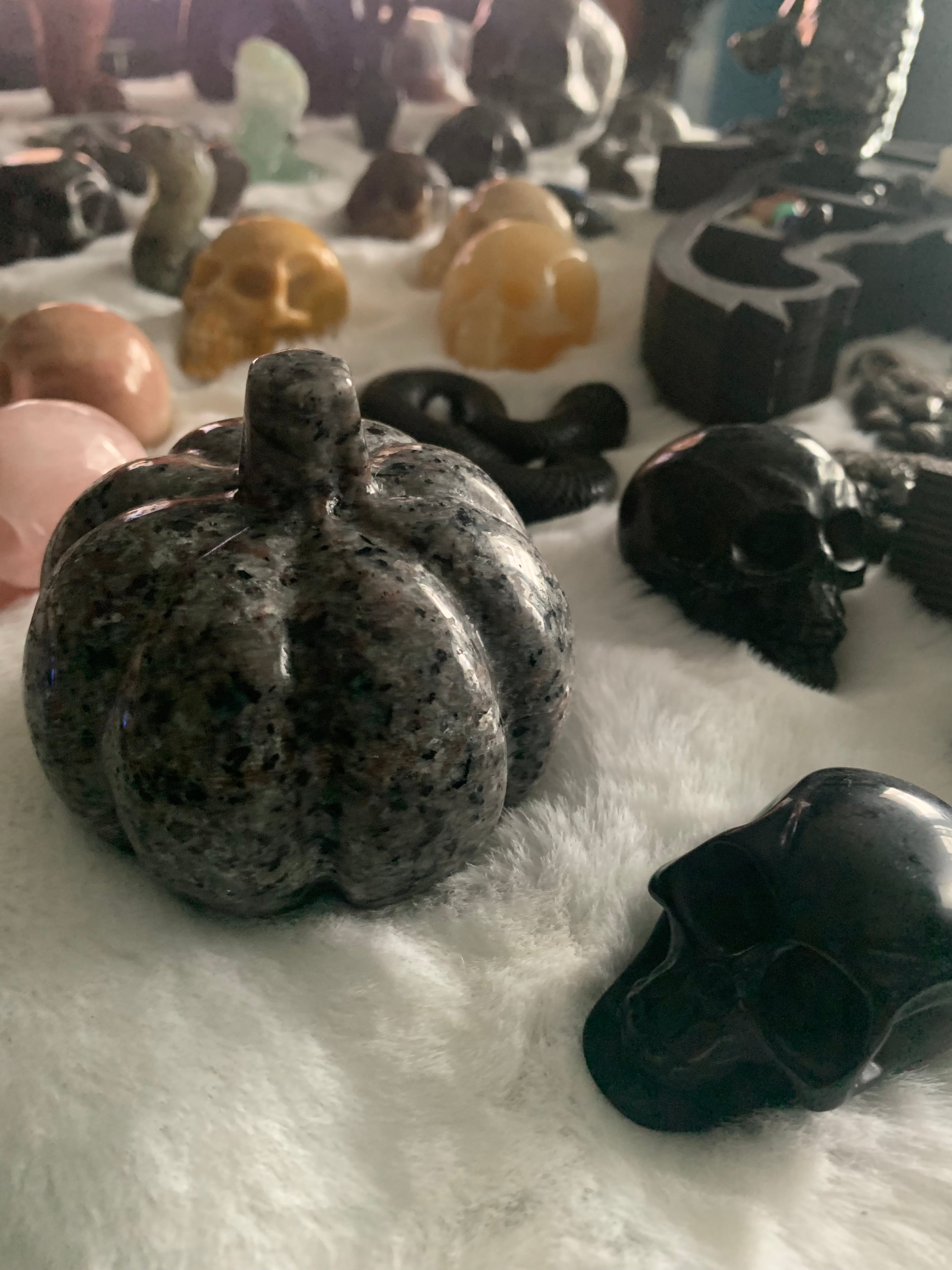 Yooperlite Pumpkin & Skull - Astrolyszics