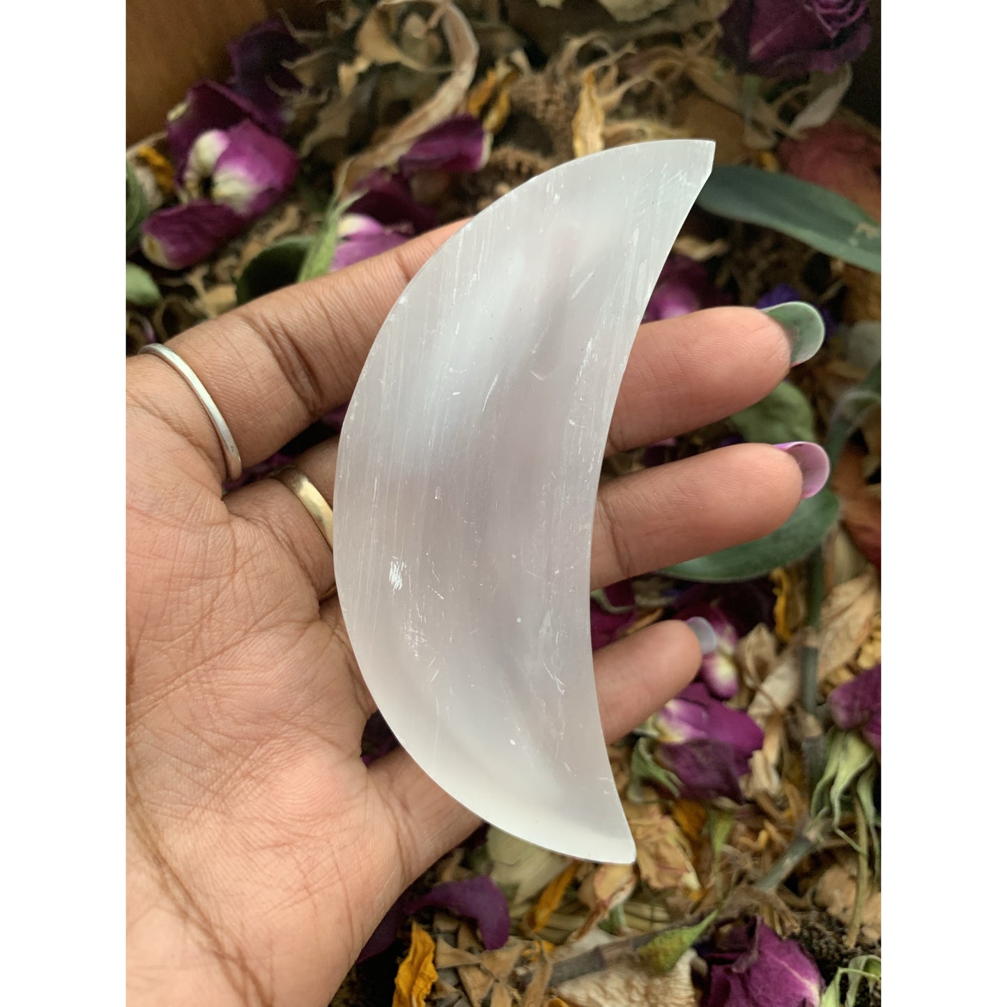 Selenite Charging Bowl - Astrolyszics