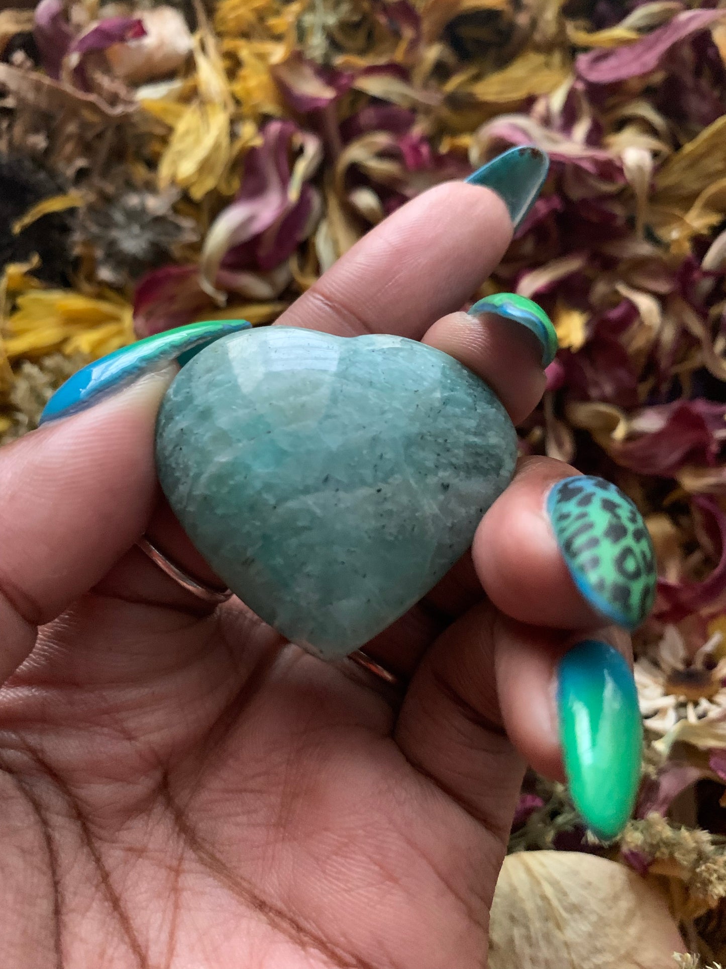 Amazonite Heart - Astrolyszics