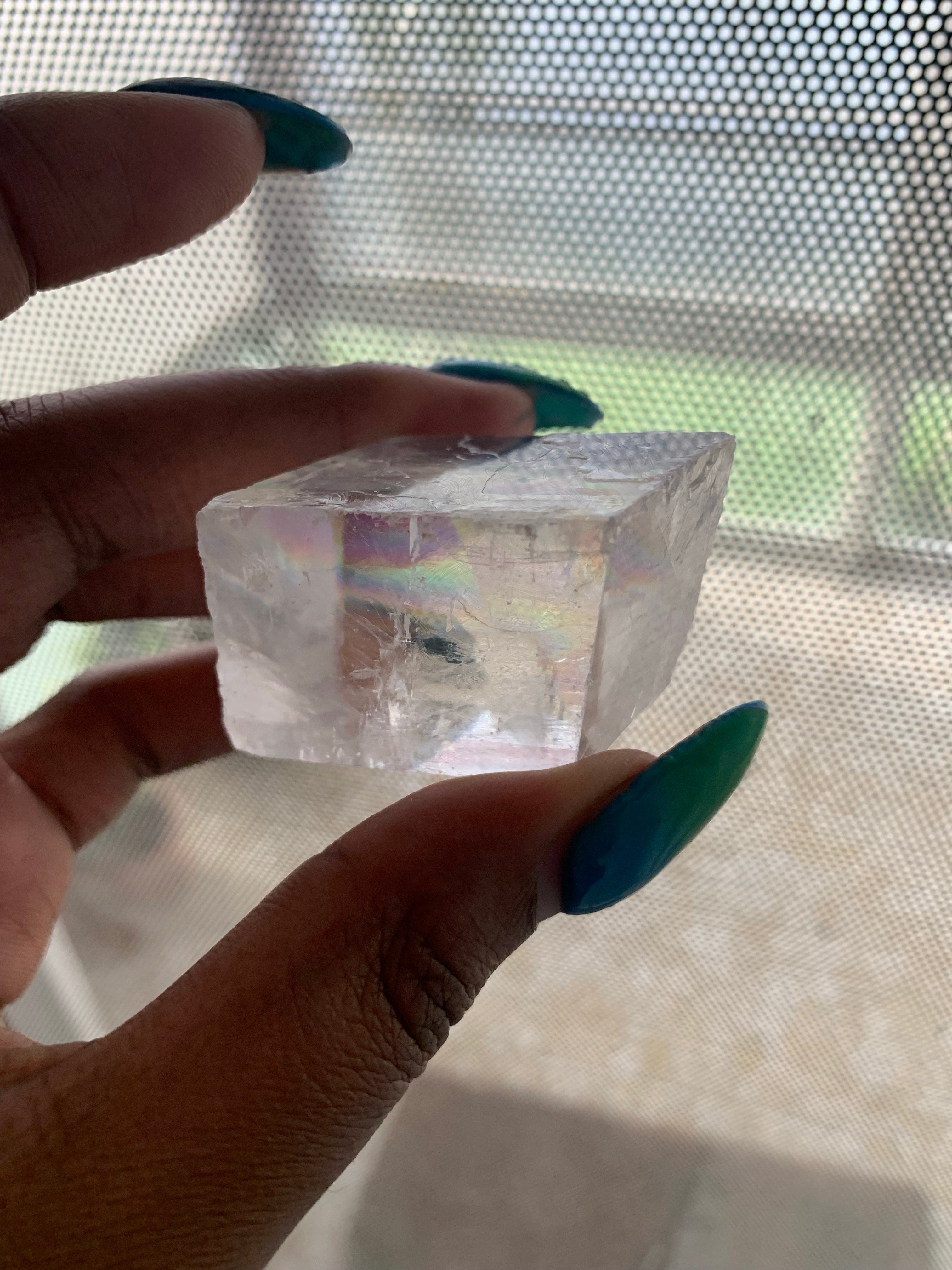 Optical Calcite or Iceland Spar - Astrolyszics