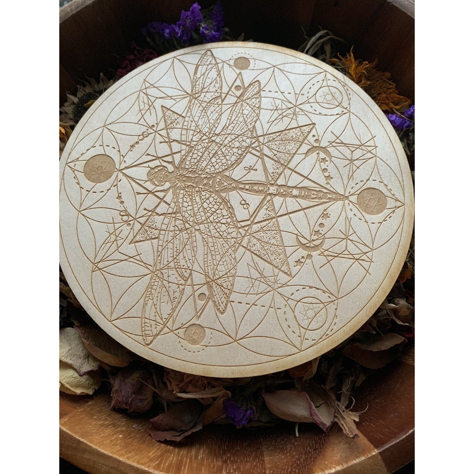 Wooden Crystal Grids - Astrolyszics