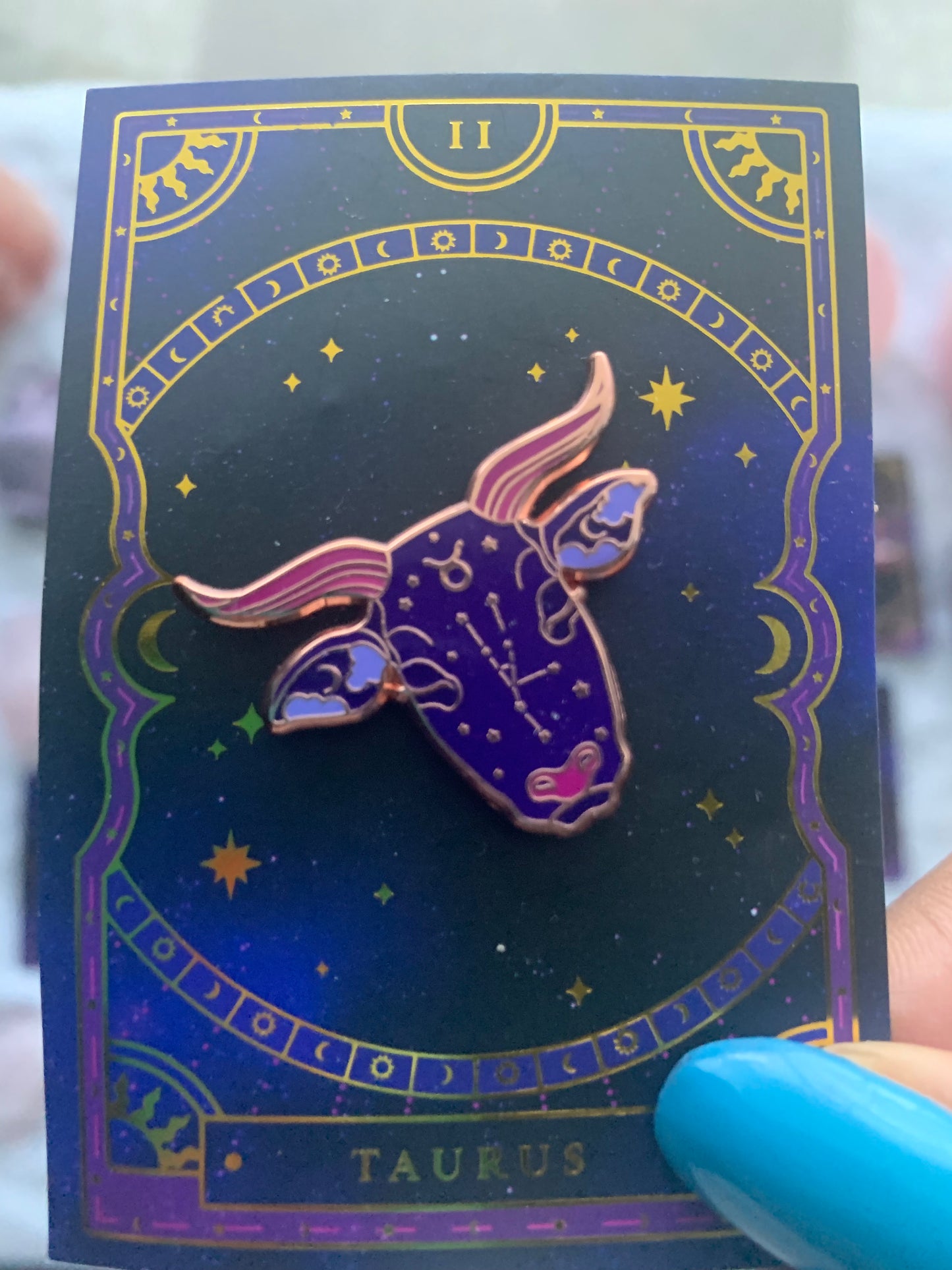 Zodiac Enamel Pin by Quirky Cup Collective - Astrolyszics