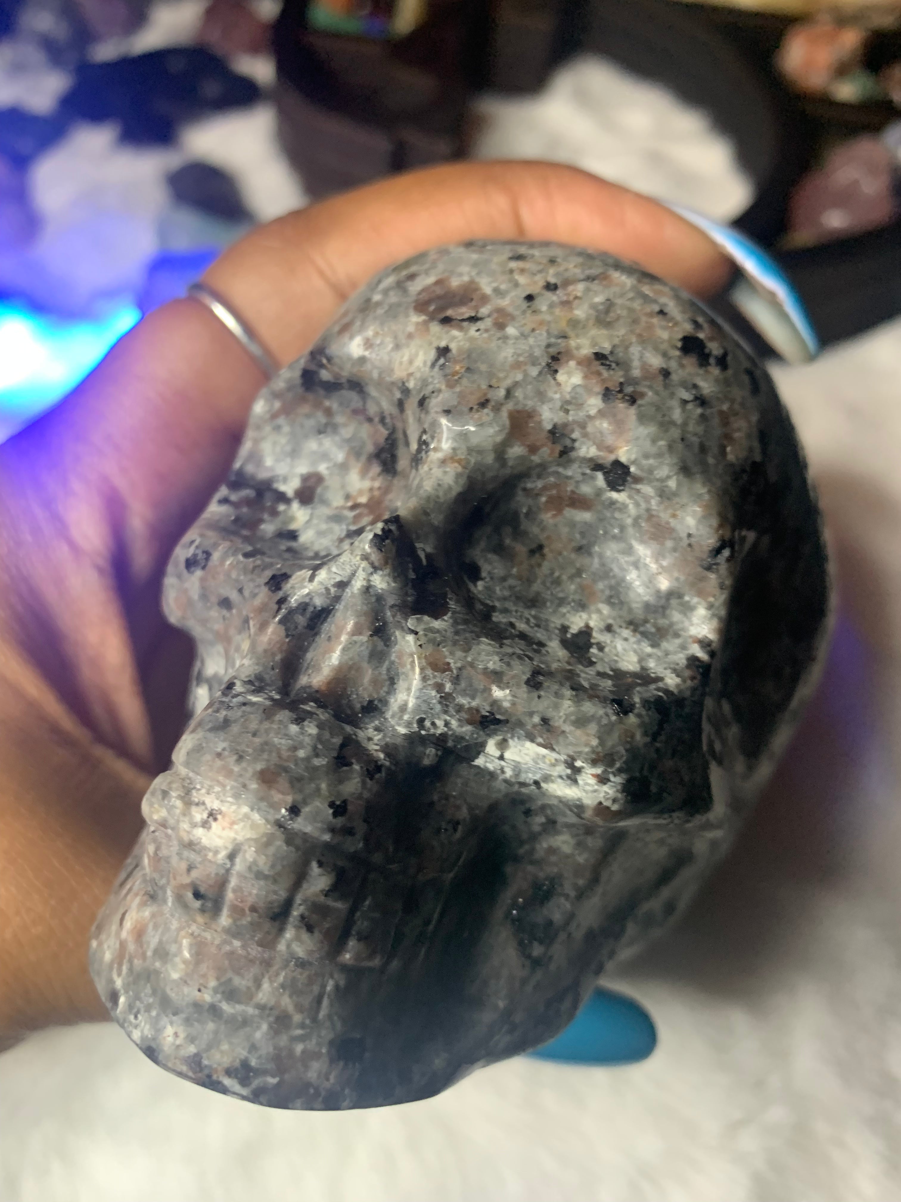 Yooperlite Pumpkin & Skull - Astrolyszics