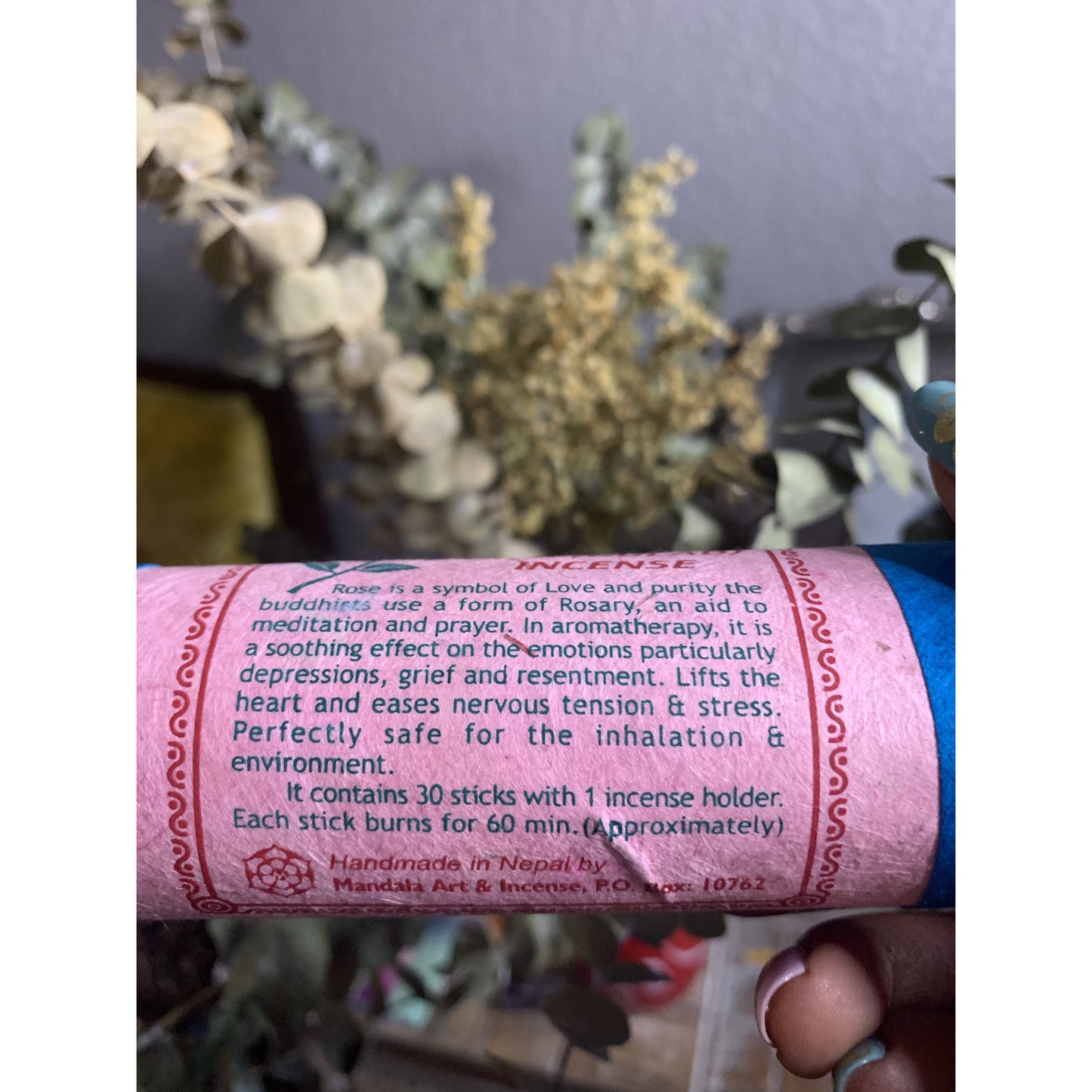 Rose Tibetan Incense - Astrolyszics