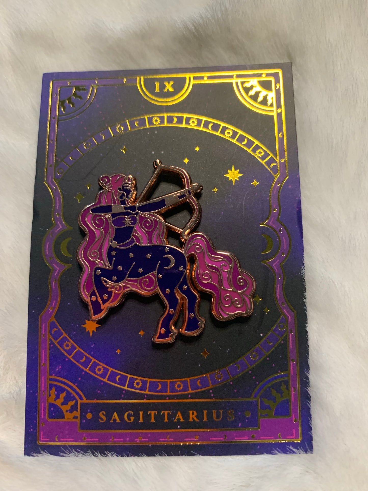 Zodiac Enamel Pin by Quirky Cup Collective - Astrolyszics